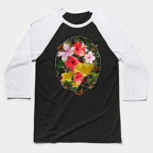 Hibiscus meeting Baseball T-Shirt